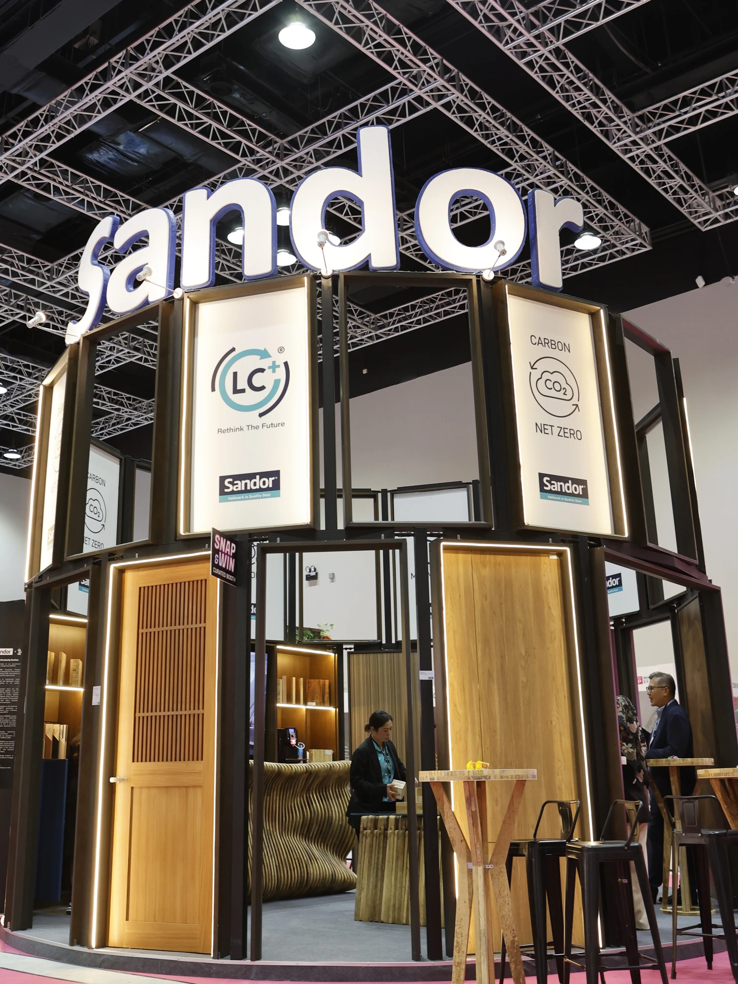 Sandor Circularity Pavilion Showcases Sustainability at ARCHIDEX