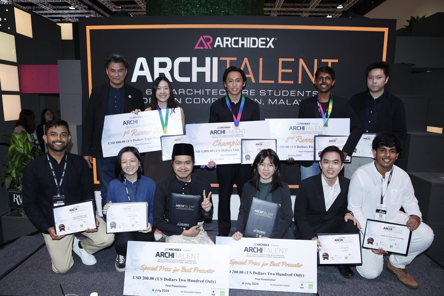 ARCHITALENT 2024 Crowns New Champion at ARCHIDEX